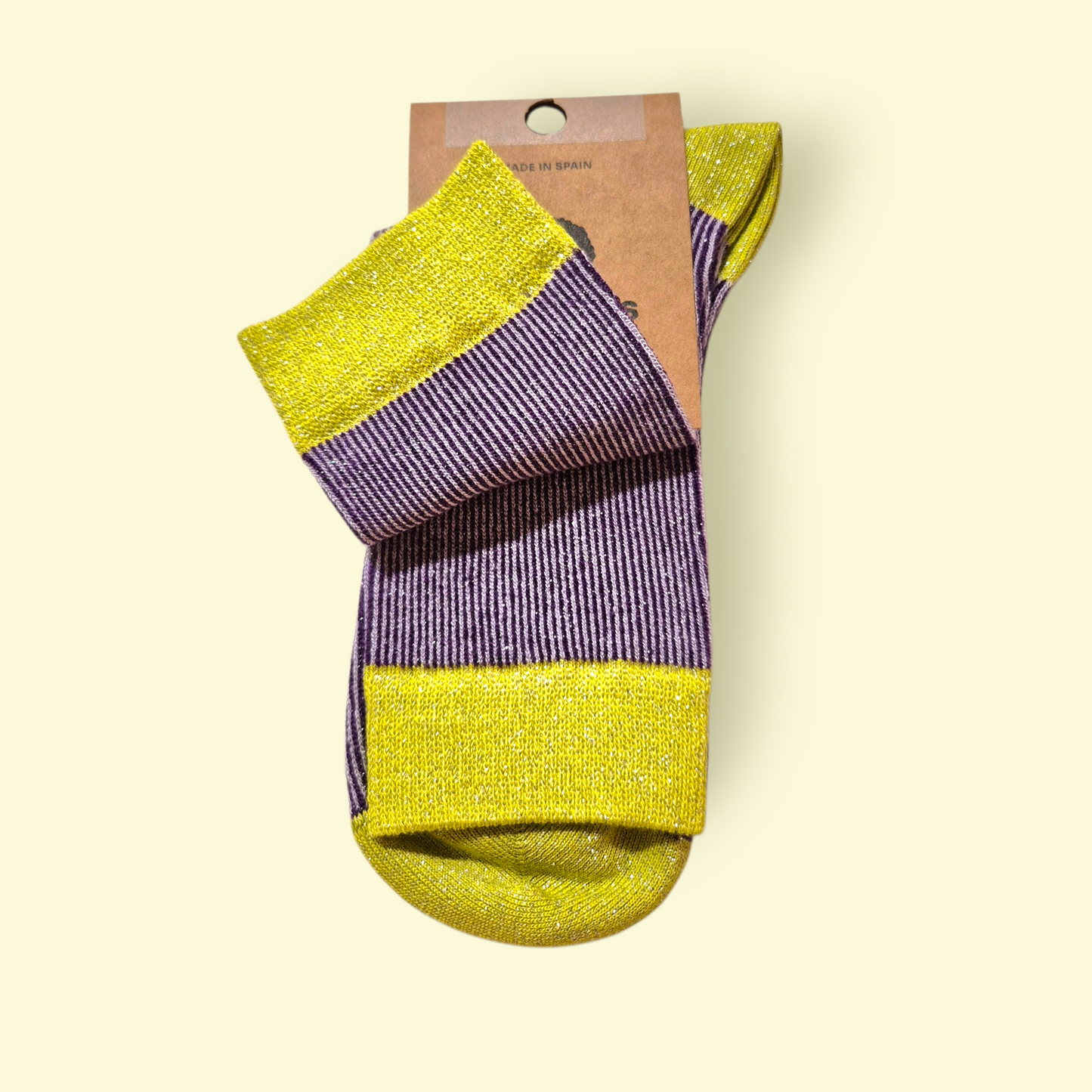 Chaussette paillettes Sorbet / 5 coloris