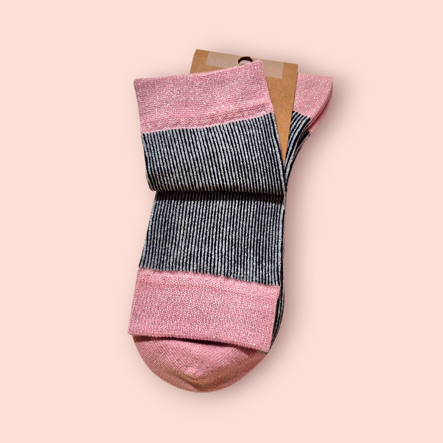 Chaussette paillettes Sorbet / 5 coloris