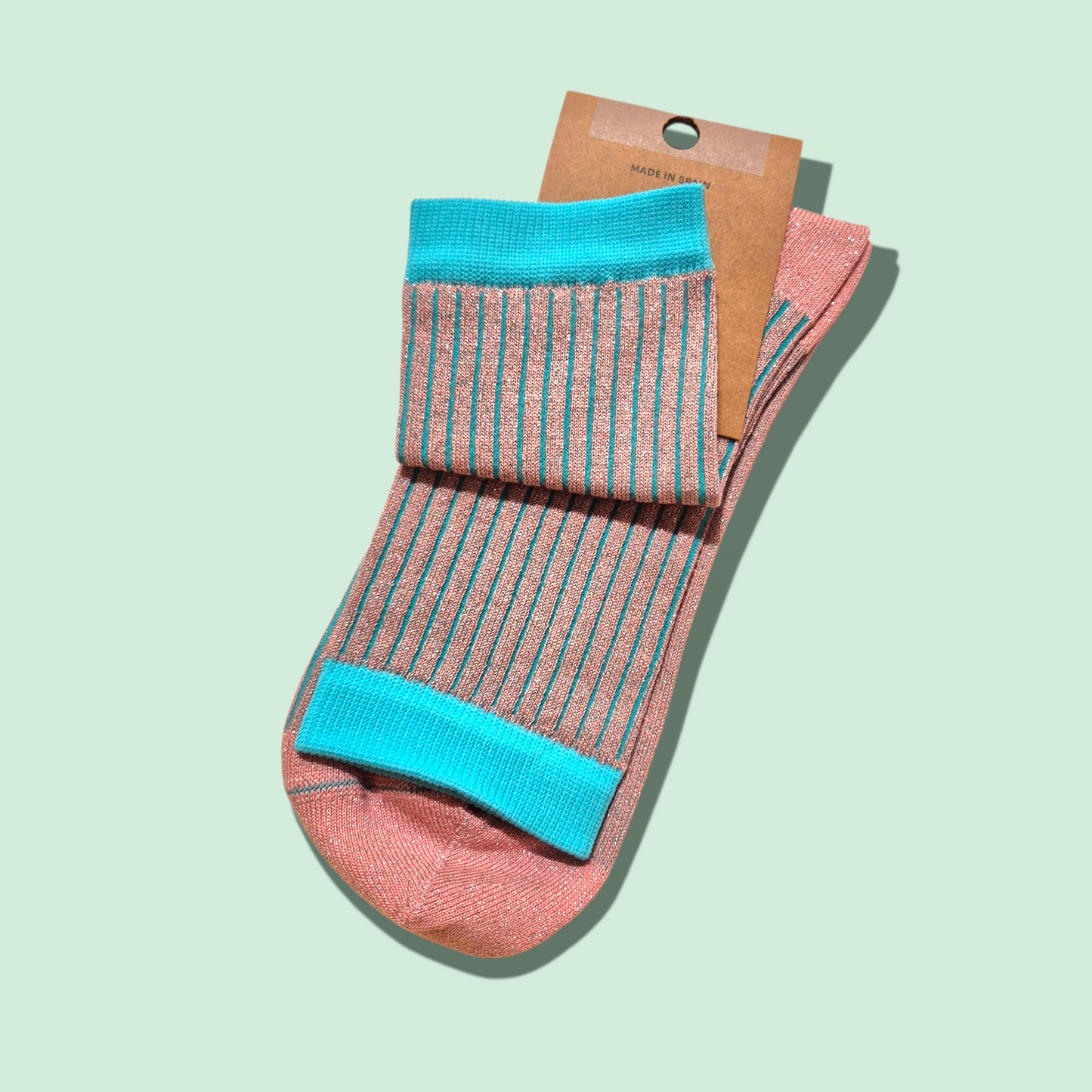 Chaussette paillettes Candy / 4 coloris