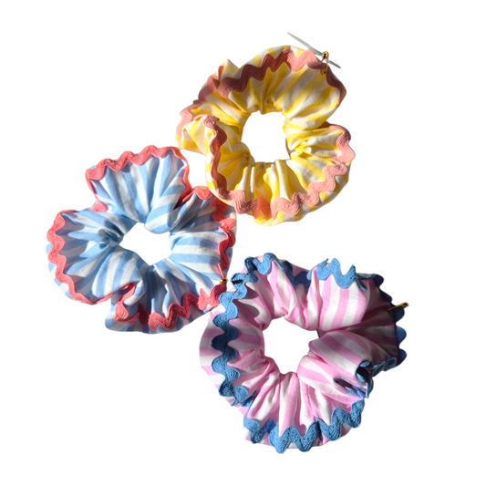 Chouchou Wavy bi-goût fabriqué en France / 3 coloris