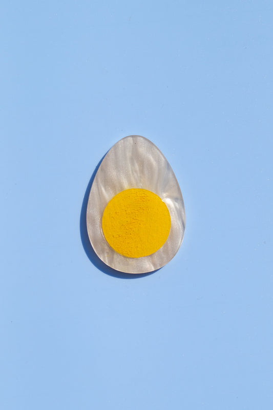 Pince clip cheveux Oeuf dur