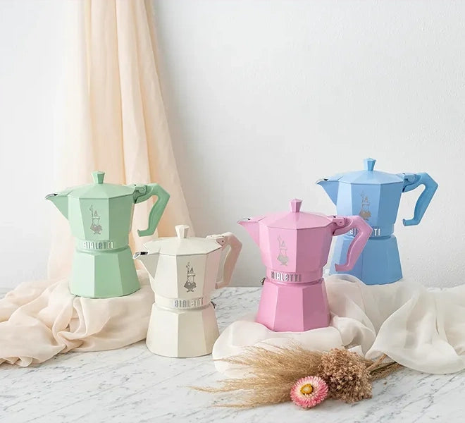 Cafetière 3 tasses Bialetti made in Italy Moka Express - mint