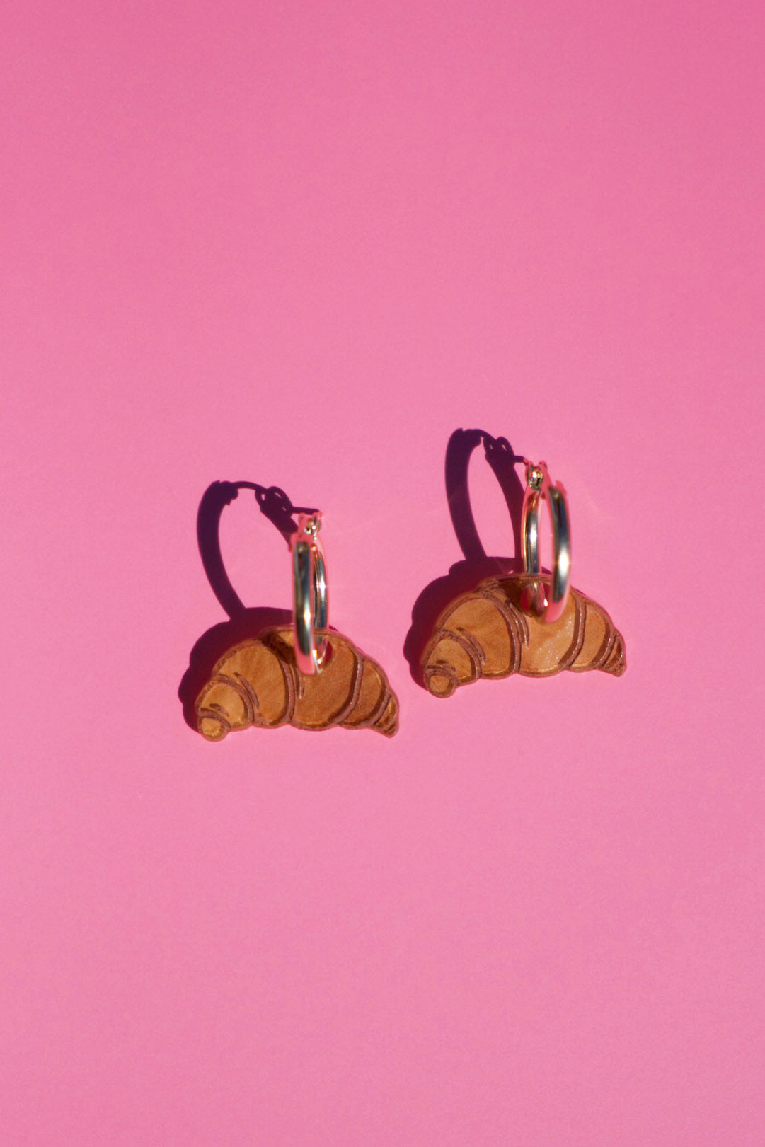 Boucles d'oreilles créoles croissant
