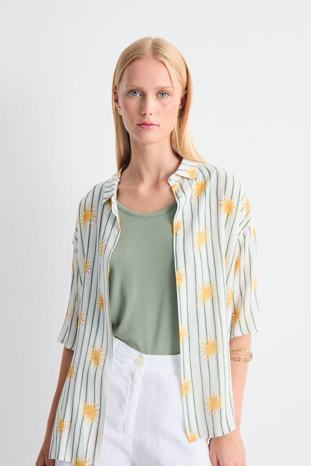 chemise Soleado Soleil vert