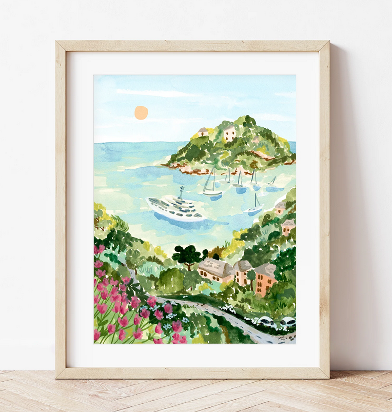 Coffret peinture au numéro Les Calanques