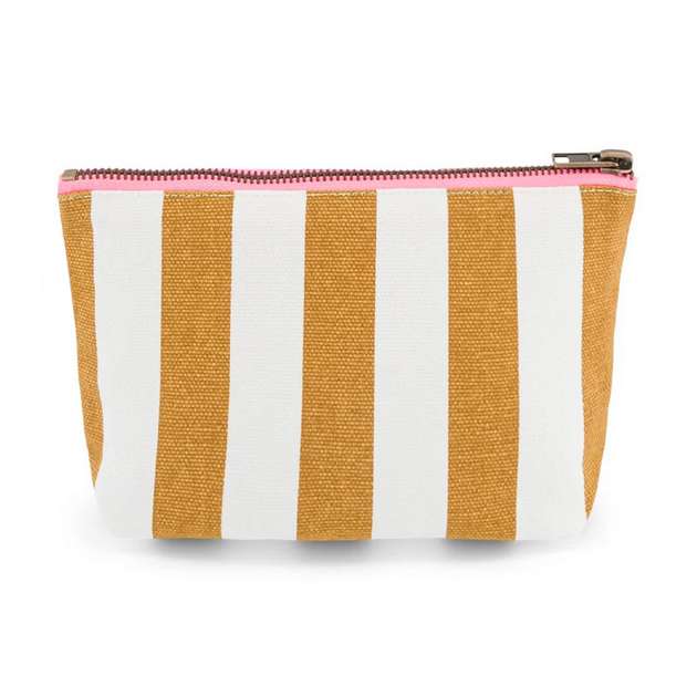 trousse pochette Lola caramel fluo