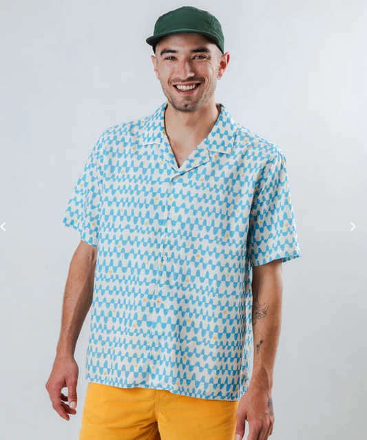 Chemise manche courte homme Sunset