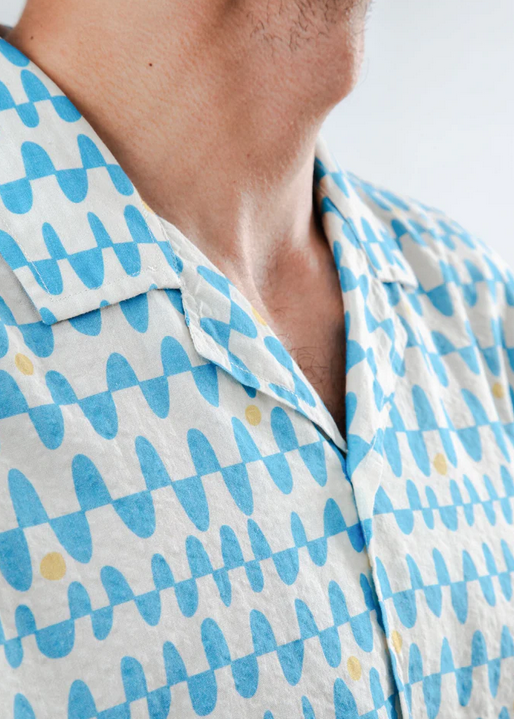 Chemise manche courte homme Sunset