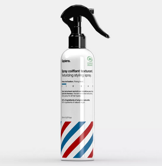 Spray coiffant texturant BIO 150ml Sapiens - Fixation légére RESTOCK EN COURS