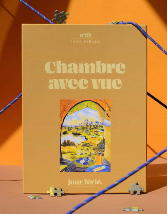 Puzzle Chambre avec vue 1000 pièces