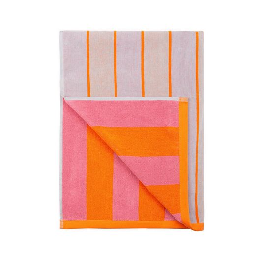 Serviette de plage double face Cadaquès / 3 coloris