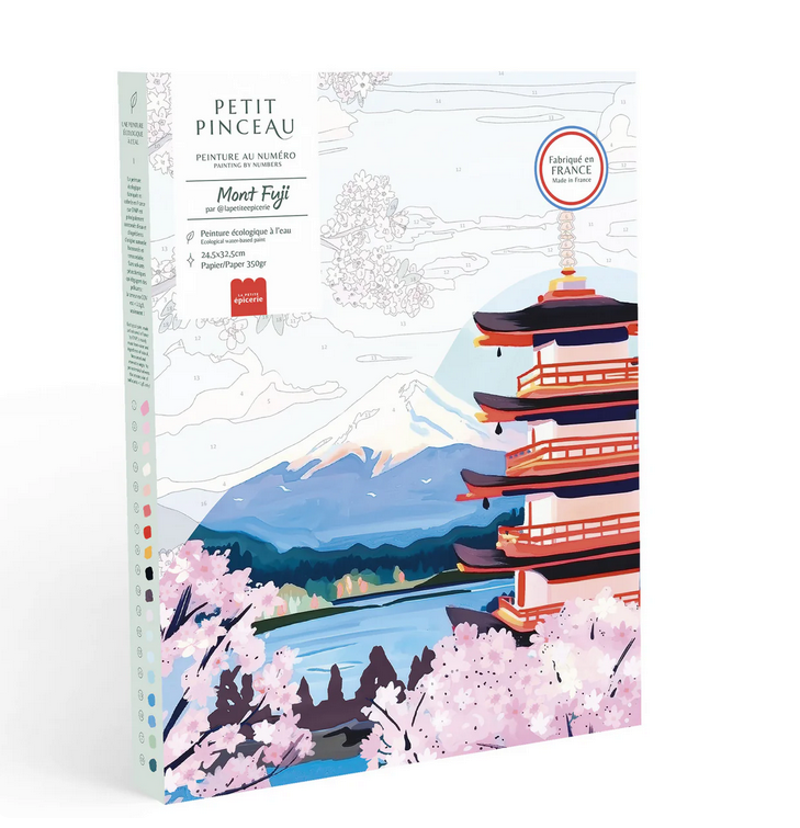 Coffret peinture au numéro Mont Fuji