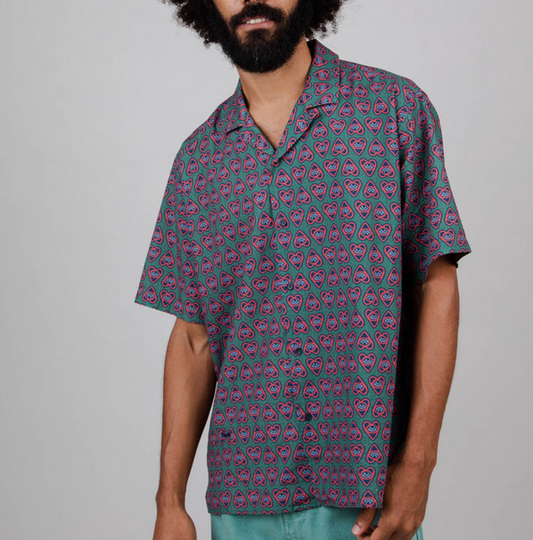 Chemise manche courte homme Asis Hearts