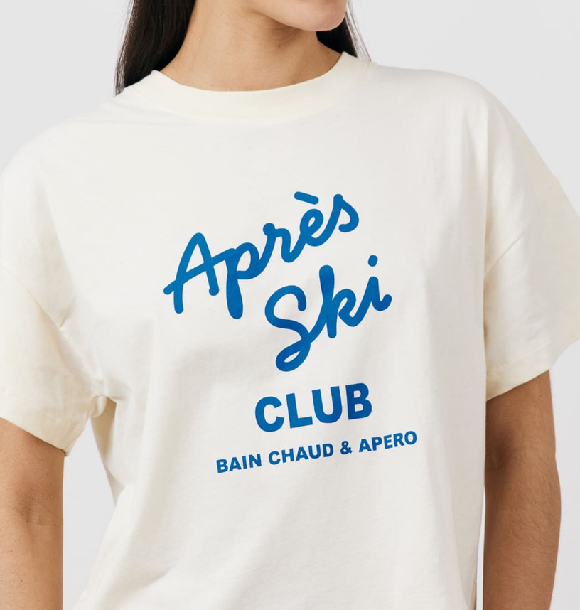 T-shirt ultra doux Après-ski Club