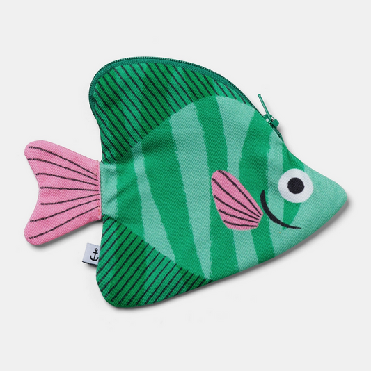 Trousse poisson lune vert