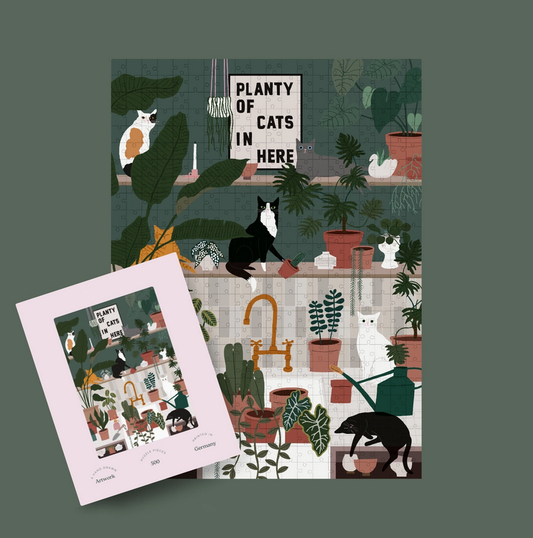 puzzle 500 pièces Planty of Cats