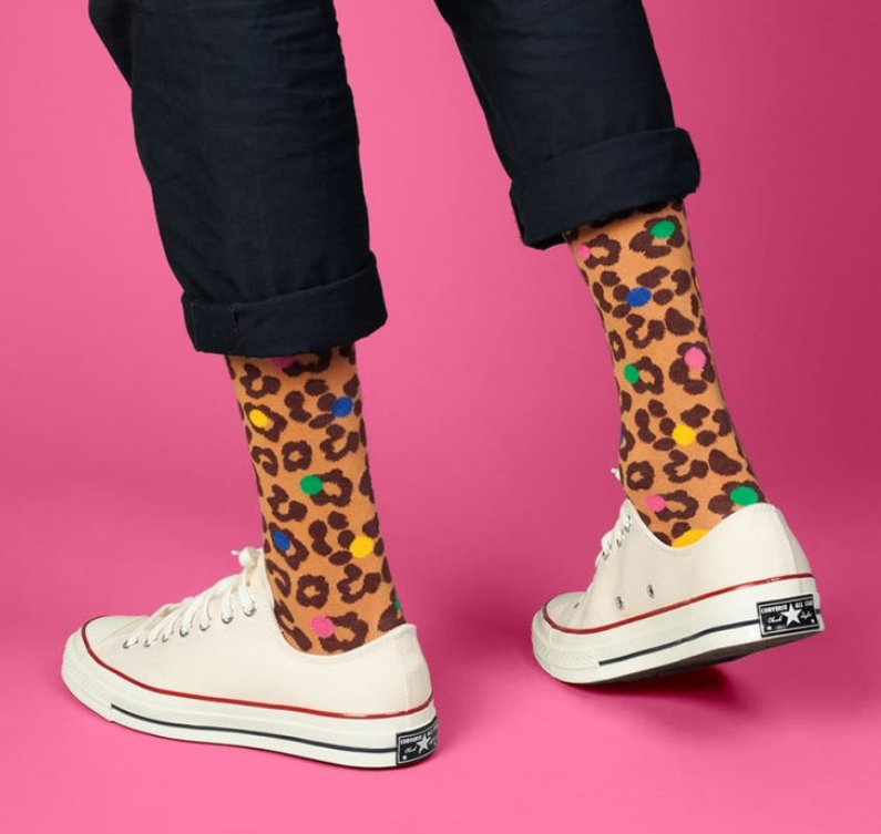 Chaussettes color léopard 36-40