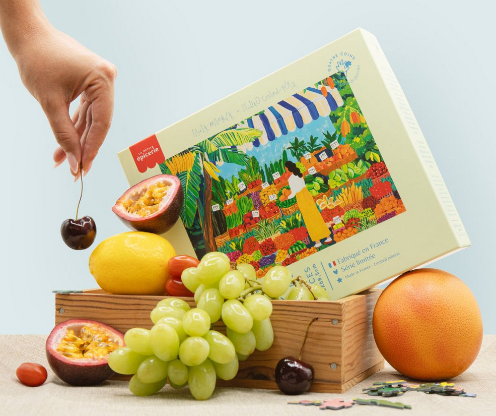 Puzzle 1000 pièces Fruit Market