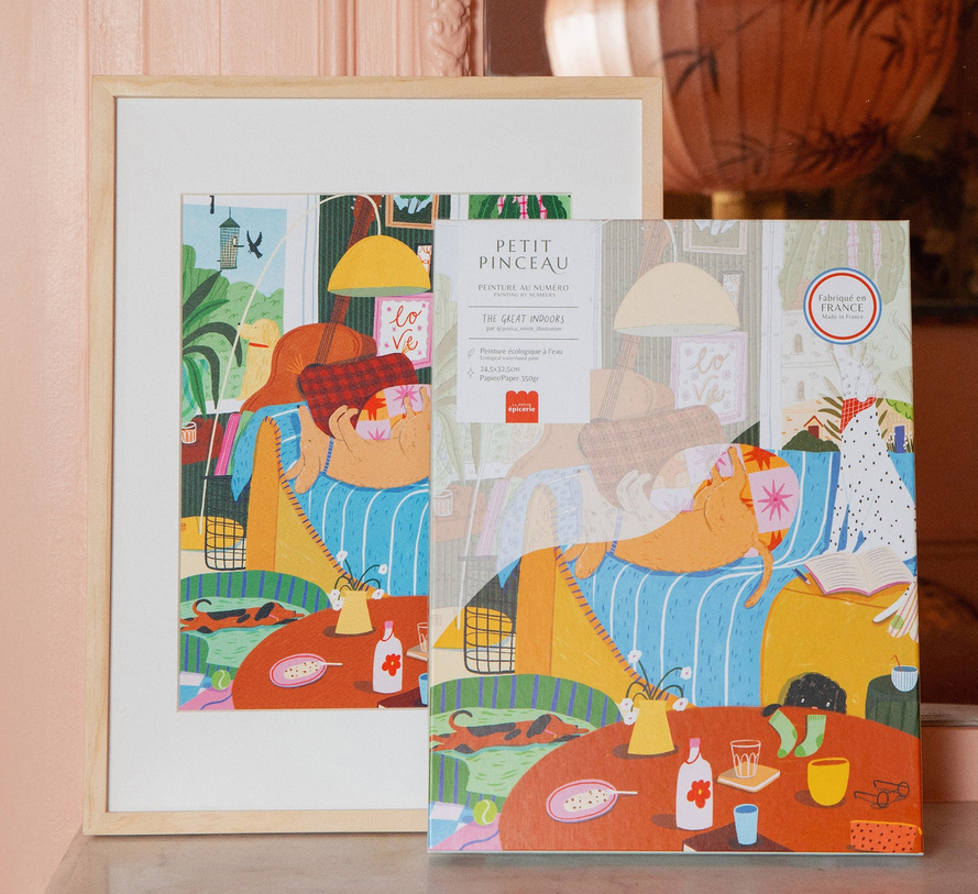 Coffret peinture au numéro Great Indoors