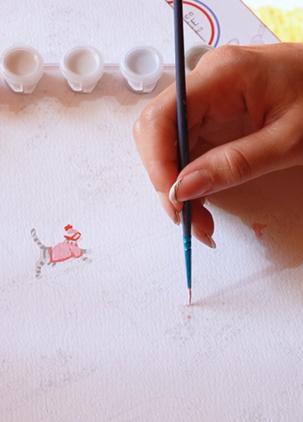 Coffret peinture au numéro Tout Shuss