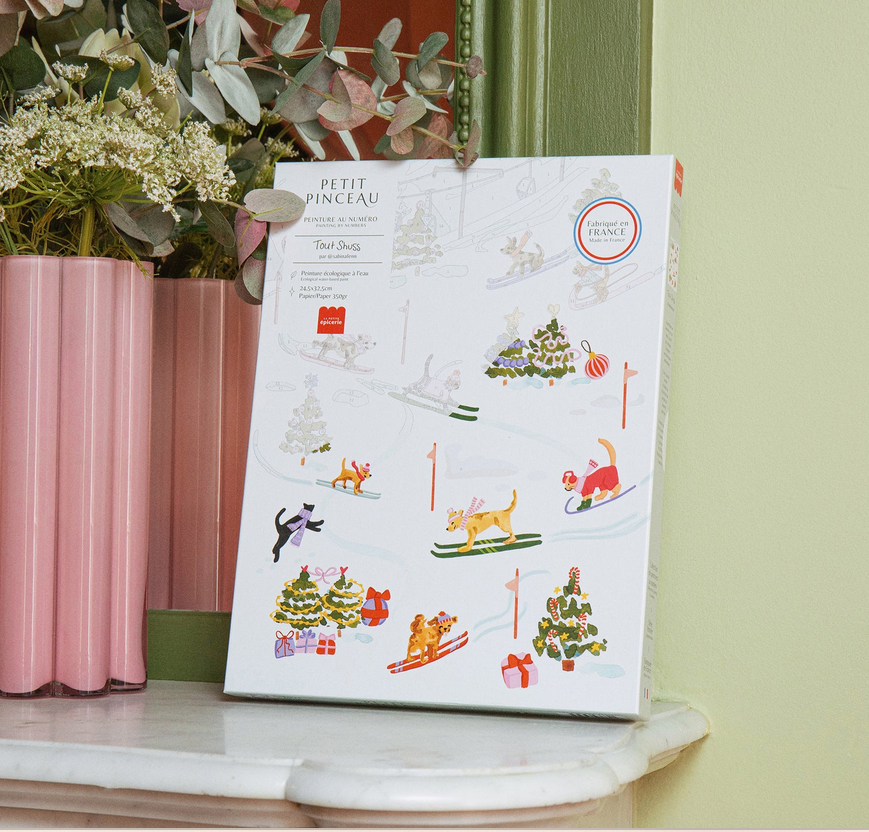 Coffret peinture au numéro Tout Shuss