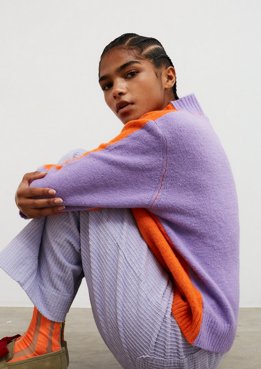 Pull Twist orange lila