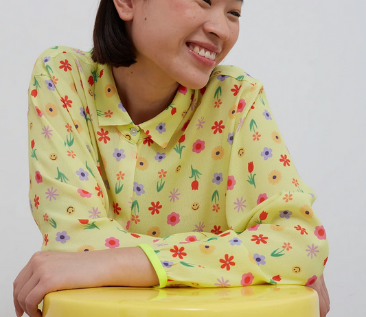 Chemise Bloom jaune