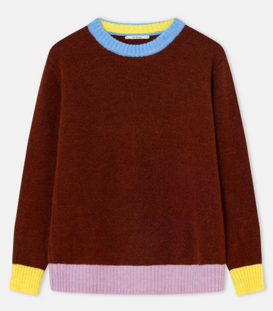 Pull Stockholm Bleu ou chocolat