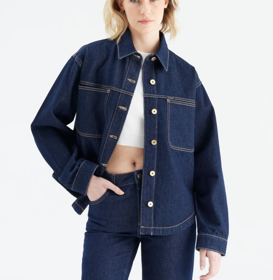 Veste surchemise en denim RAW