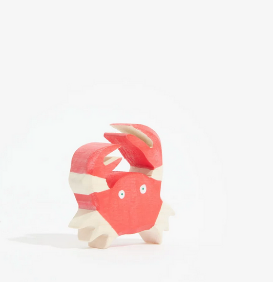 jouet en bois crabe