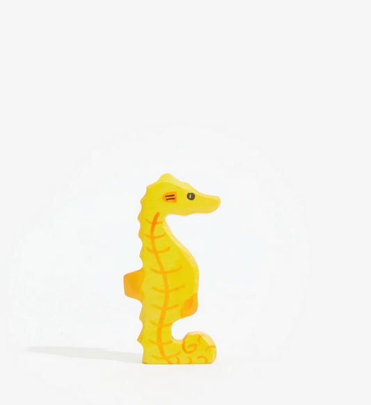 jouet en bois hippocampe