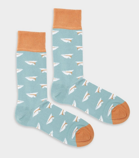 Chaussettes avion papier / 2 pointures