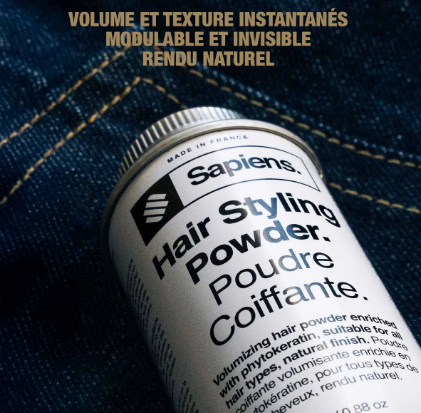 Poudre coiffante Sapiens made in France