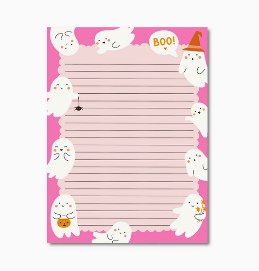 Bloc notes Petits fantômes A5