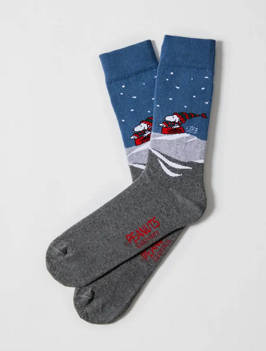 Chaussettes 41-46 Snoopy montagne