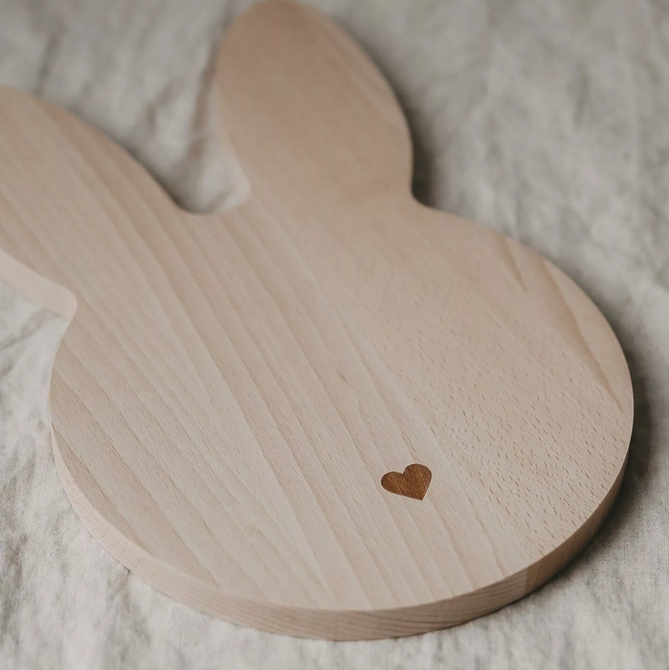 Planche à découper ou présenter Lapin / 2 formats