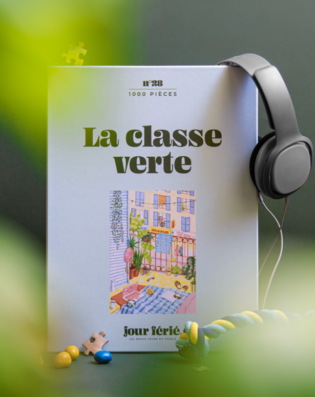 La classe verte  - Puzzle 1000 pièces