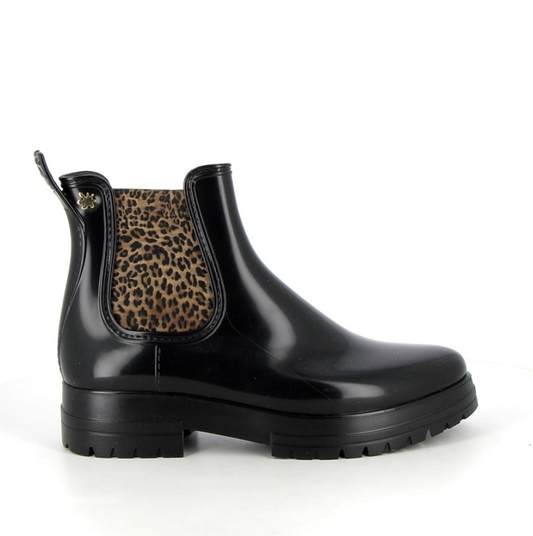 Boots de pluie Chunky léopard