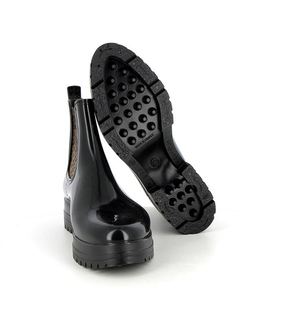 Boots de pluie Chunky léopard