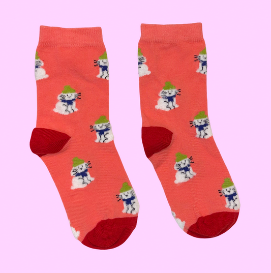 Chaussettes Lapins fluffy