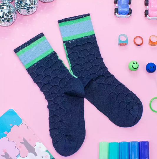 Chaussette Mermaid Navy