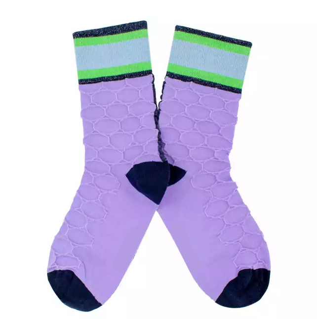 Chaussette Mermaid lila