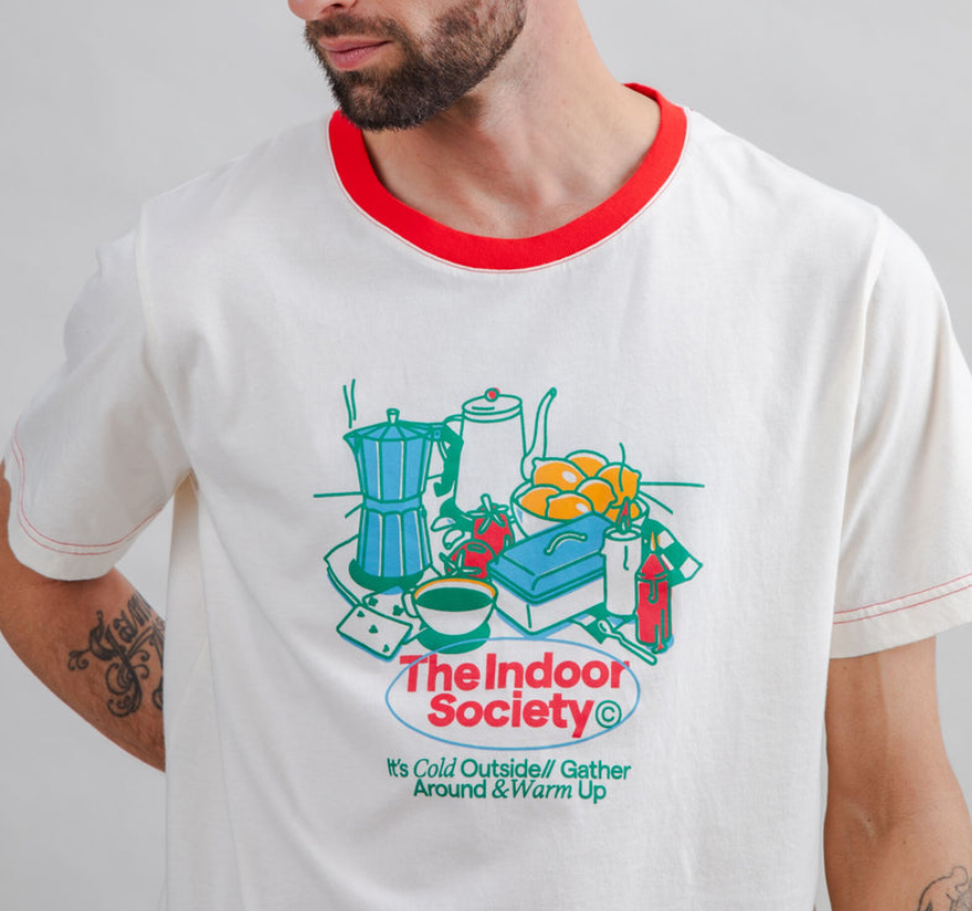 T-shirt The Indoor Society