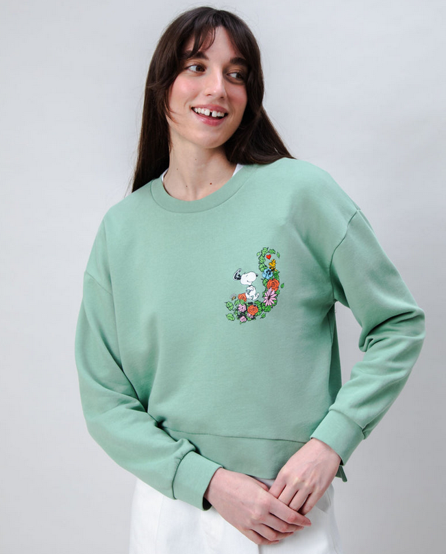 Sweat Snoopy flowers