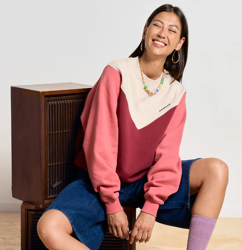 Sweat Max bordeaux rose