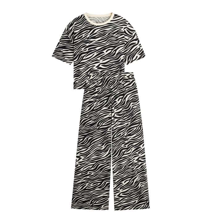 Pyjama zèbra coton bio