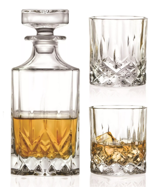Coffret à whisky 3 pièces opéra
