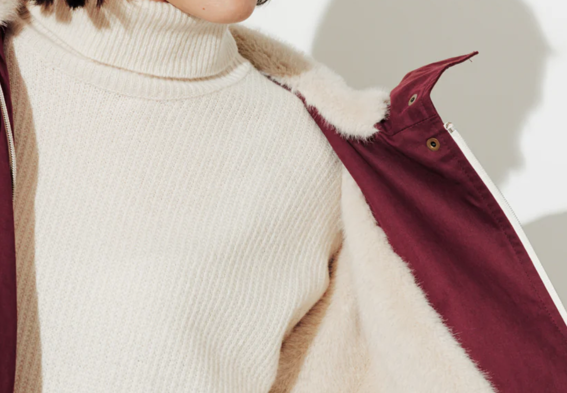 Parka Ficus Bordeaux