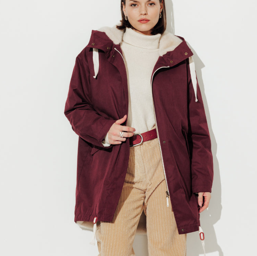 Parka Ficus Bordeaux