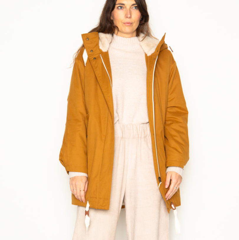 Parka Ficus ocre